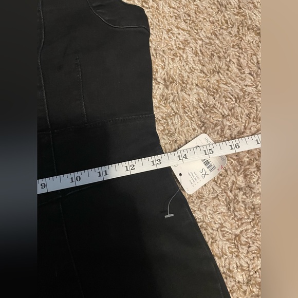 Free People Light My Fire Jumpsuit in Black As Night Size XS - Picture 13 of 16